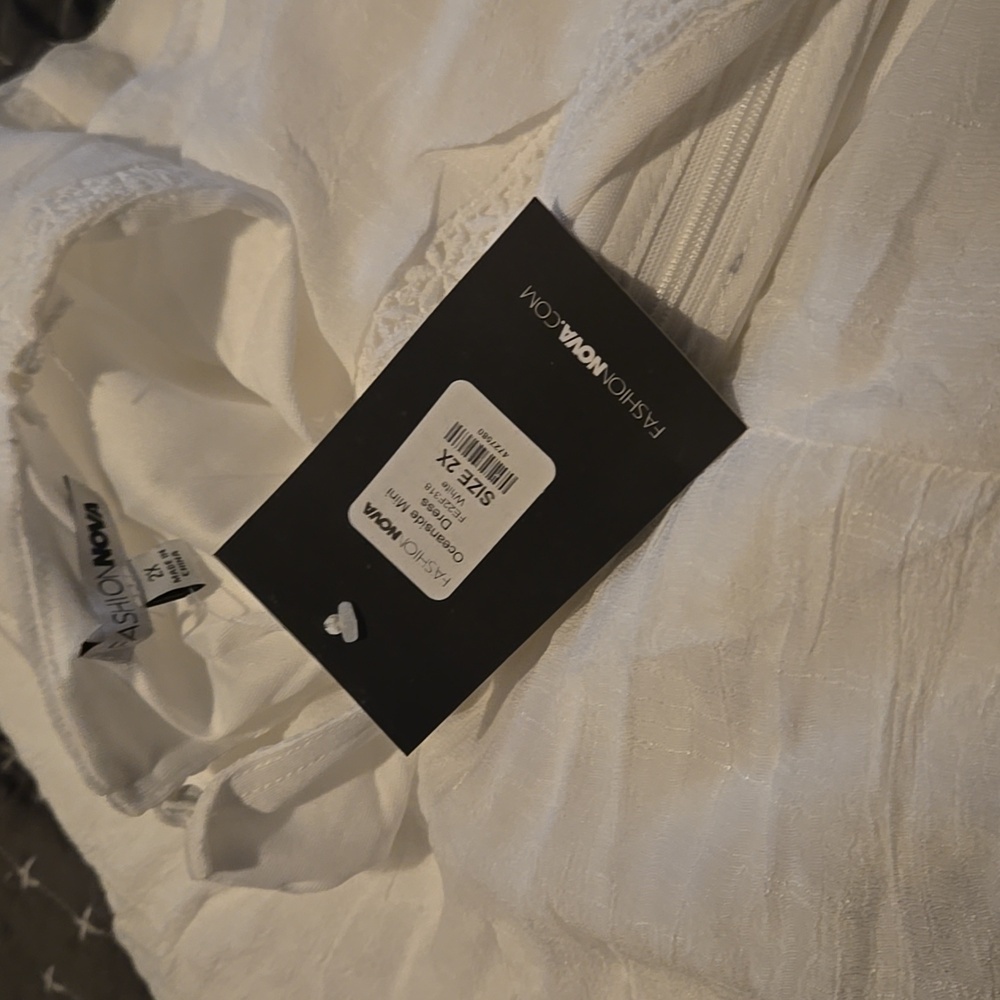 New white dress size 2x= 18 - Picture 8 of 9